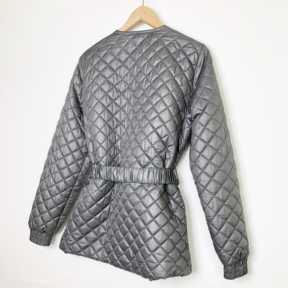 Forever, 21 gray quilted jacket - Picture 10 of 11